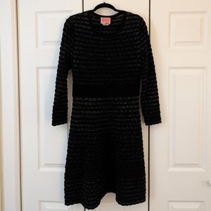 Kate Spade Black & Shimmer Dress